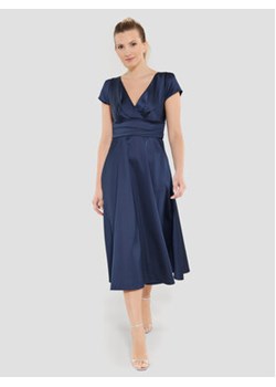 Swing Sukienka koktajlowa 5AE05200 Granatowy Regular Fit ze sklepu MODIVO w kategorii Sukienki - zdjęcie 168612811
