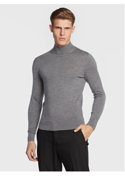 Calvin Klein Sweter Superior K10K110424 Szary Regular Fit ze sklepu MODIVO w kategorii Swetry męskie - zdjęcie 168613443