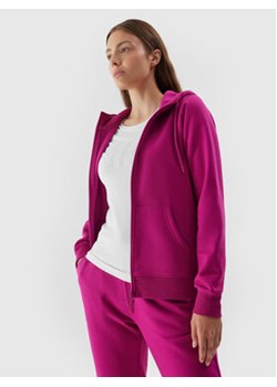 4F Bluza 4FAW23TSWSF0730 Różowy Regular Fit ze sklepu MODIVO w kategorii Bluzy damskie - zdjęcie 168613523