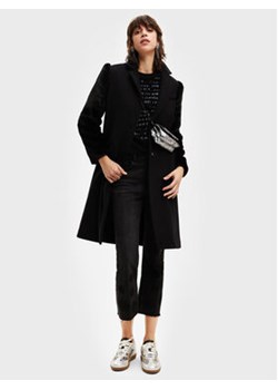 Desigual Płaszcz wełniany Maravillas 22WWEWA7 Czarny Regular Fit ze sklepu MODIVO w kategorii Płaszcze damskie - zdjęcie 168613890