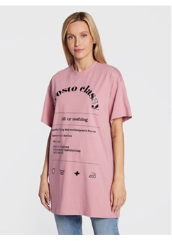 PROSTO. T-Shirt KLASYK Chero 1273 Różowy Relaxed Fit ze sklepu MODIVO w kategorii Bluzki damskie - zdjęcie 168613991