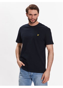 Lyle & Scott T-Shirt SLUB T SHIRT TS1804V Granatowy Regular Fit ze sklepu MODIVO w kategorii T-shirty męskie - zdjęcie 168614072
