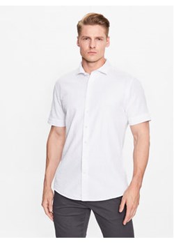 Lindbergh Koszula 30-203431 Biały Slim Fit ze sklepu MODIVO w kategorii Koszule męskie - zdjęcie 168614690