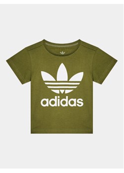 adidas T-Shirt Treofil HC1984 Zielony Regular Fit ze sklepu MODIVO w kategorii T-shirty chłopięce - zdjęcie 168614821