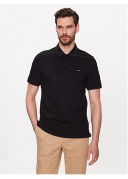 Calvin Klein Polo K10K111196 Czarny Slim Fit ze sklepu MODIVO w kategorii T-shirty męskie - zdjęcie 168614831