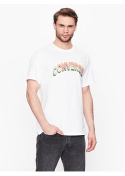 Converse T-Shirt Cloud Fill 10024589-A03 Biały Regular Fit ze sklepu MODIVO w kategorii T-shirty męskie - zdjęcie 168614894