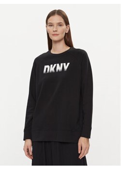 DKNY Sport Bluza DP3T9623 Czarny Relaxed Fit ze sklepu MODIVO w kategorii Bluzy damskie - zdjęcie 168614911