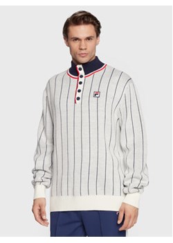 Fila Sweter Zanjan FAM0171 Biały Regular Fit ze sklepu MODIVO w kategorii Swetry męskie - zdjęcie 168614974