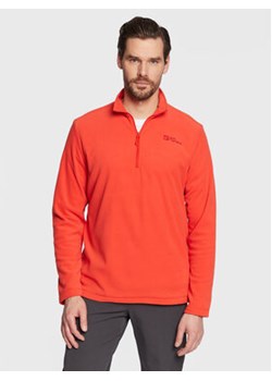 Jack Wolfskin Polar Taunus 1709522 Czerwony Regular Fit ze sklepu MODIVO w kategorii Bluzy męskie - zdjęcie 168615053