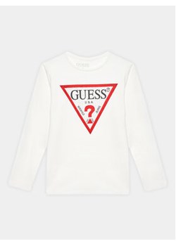 Guess Bluzka J2YI50 K6YW1 Biały Regular Fit ze sklepu MODIVO w kategorii T-shirty chłopięce - zdjęcie 168615081