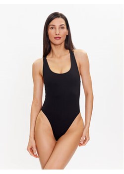 Calvin Klein Swimwear Strój kąpielowy KW0KW02051 Czarny ze sklepu MODIVO w kategorii Stroje kąpielowe - zdjęcie 168615254