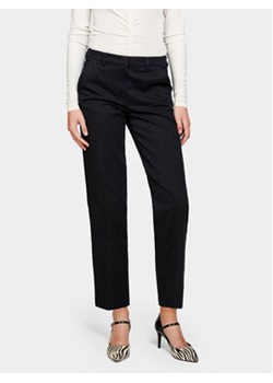 Sisley Spodnie materiałowe 4K2ZLF03V Czarny Regular Fit ze sklepu MODIVO w kategorii Spodnie damskie - zdjęcie 168615440