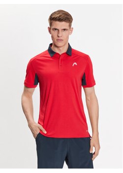 Head Polo Slice 811433 Czerwony Regular Fit ze sklepu MODIVO w kategorii T-shirty męskie - zdjęcie 168615560