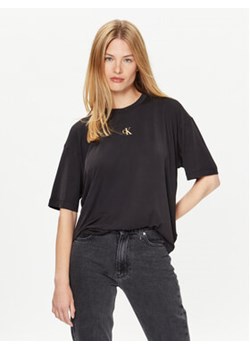 Calvin Klein Jeans T-Shirt J20J221733 Czarny Relaxed Fit ze sklepu MODIVO w kategorii Bluzki damskie - zdjęcie 168615981