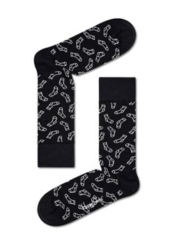 Happy Socks Skarpety wysokie unisex SOC01-9300 Czarny ze sklepu MODIVO w kategorii Skarpetki damskie - zdjęcie 168616214