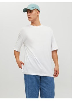 Jack&Jones T-Shirt Brink 12185628 Biały Loose Fit ze sklepu MODIVO w kategorii T-shirty męskie - zdjęcie 168616231