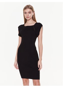 Silvian Heach Sukienka dzianinowa GPP23163VE Czarny Slim Fit ze sklepu MODIVO w kategorii Sukienki - zdjęcie 168616591