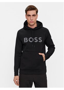 Boss Bluza Soody 1 50504750 Czarny Regular Fit ze sklepu MODIVO w kategorii Bluzy męskie - zdjęcie 168617020
