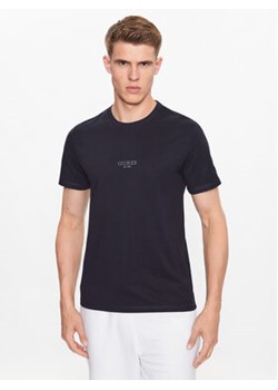 Guess T-Shirt M2YI72 I3Z14 Granatowy Slim Fit ze sklepu MODIVO w kategorii T-shirty męskie - zdjęcie 168617410