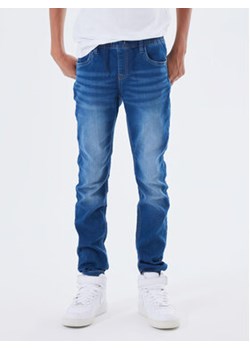 NAME IT Jeansy Robin 13185212 Niebieski Slim Fit ze sklepu MODIVO w kategorii Spodnie chłopięce - zdjęcie 168617713