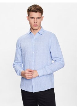 Calvin Klein Koszula K10K109286 Niebieski Slim Fit ze sklepu MODIVO w kategorii Koszule męskie - zdjęcie 168617982