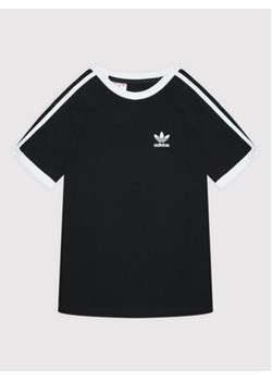 adidas T-Shirt 3-Stripe H35545 Czarny Regular Fit ze sklepu MODIVO w kategorii T-shirty chłopięce - zdjęcie 168618221
