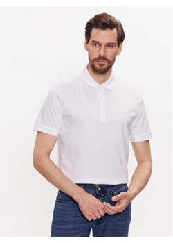 Pierre Cardin Polo 20584/000/2034 Biały Modern Fit ze sklepu MODIVO w kategorii T-shirty męskie - zdjęcie 168618223