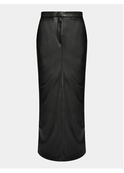 Edited Spódnica z imitacji skóry Sibylle Czarny Straight Fit ze sklepu MODIVO w kategorii Spódnice - zdjęcie 168618841