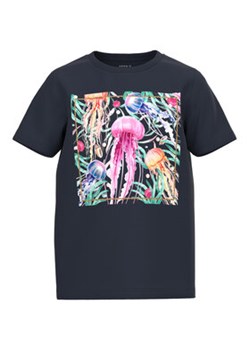 NAME IT T-Shirt 13213302 Granatowy Regular Fit ze sklepu MODIVO w kategorii T-shirty chłopięce - zdjęcie 168619020