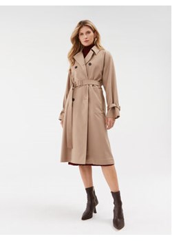 Weekend Max Mara Trencz Candida 2350260139 Khaki Regular Fit ze sklepu MODIVO w kategorii Płaszcze damskie - zdjęcie 168619463