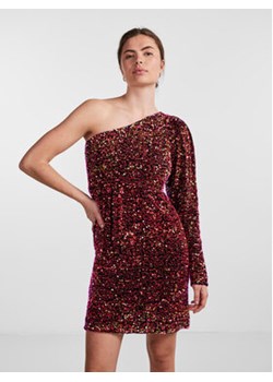 YAS Sukienka koktajlowa 26031828 Czerwony Regular Fit ze sklepu MODIVO w kategorii Sukienki - zdjęcie 168619733