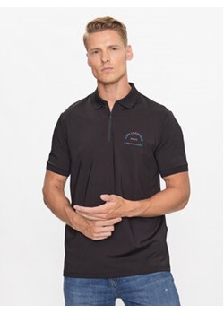 KARL LAGERFELD Polo 745083 533233 Czarny Regular Fit ze sklepu MODIVO w kategorii T-shirty męskie - zdjęcie 168619921
