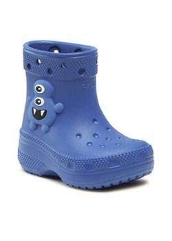 Crocs Kalosze Crocs Classic I Am Monster Boot T 209144 Niebieski ze sklepu MODIVO w kategorii Kalosze dziecięce - zdjęcie 168619962