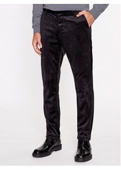 Guess Spodnie materiałowe M3BB41 K54M0 Czarny Slim Fit ze sklepu MODIVO w kategorii Spodnie męskie - zdjęcie 168620153