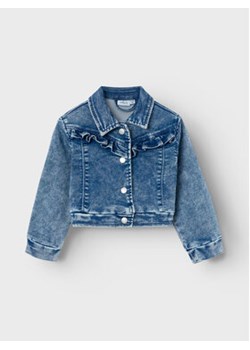 NAME IT Kurtka jeansowa Emma 13226505 Niebieski Regular Fit ze sklepu MODIVO w kategorii Kombinezony i kurtki - zdjęcie 168620222
