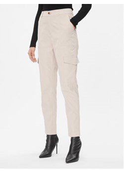 ONLY Spodnie materiałowe 15304640 Beżowy Regular Fit ze sklepu MODIVO w kategorii Spodnie damskie - zdjęcie 168620550