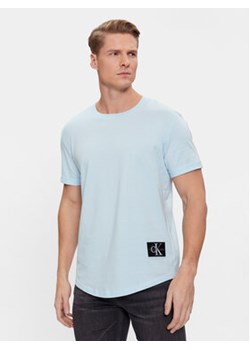 Calvin Klein Jeans T-Shirt J30J323482 Niebieski Regular Fit ze sklepu MODIVO w kategorii T-shirty męskie - zdjęcie 168621261