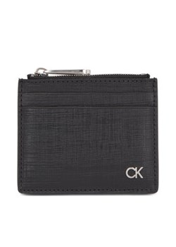 Calvin Klein Etui na karty kredytowe Ck Must Cardholder W/Zip K50K510885 Czarny ze sklepu MODIVO w kategorii Etui - zdjęcie 168621584