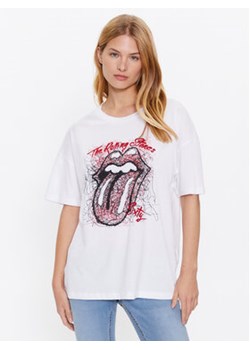 Noisy May T-Shirt Ida 27021529 Biały Loose Fit ze sklepu MODIVO w kategorii Bluzki damskie - zdjęcie 168621860