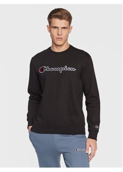 Champion Bluza Embroided Script Logo 217859 Czarny Regular Fit ze sklepu MODIVO w kategorii Bluzy męskie - zdjęcie 168622332