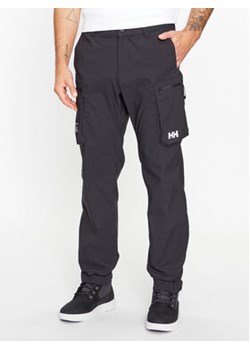 Helly Hansen Spodnie materiałowe Move 53978 Czarny Regular Fit ze sklepu MODIVO w kategorii Spodnie męskie - zdjęcie 168622374