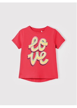 NAME IT T-Shirt 13202889 Czerwony Regular Fit ze sklepu MODIVO w kategorii Bluzki dziewczęce - zdjęcie 168622431