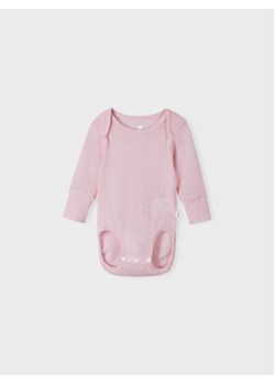 Reima Body dziecięce Utu 5200069A Różowy Regular Fit ze sklepu MODIVO w kategorii Body niemowlęce - zdjęcie 168623041