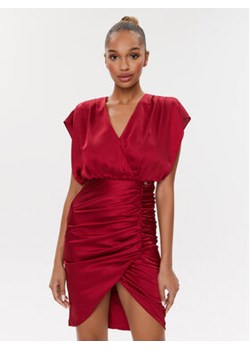 Marciano Guess Sukienka codzienna 3YGK48 9444Z Czerwony Bodycon Fit ze sklepu MODIVO w kategorii Sukienki - zdjęcie 168623312