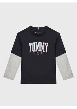 Tommy Hilfiger Bluzka KB0KB08022 D Granatowy Regular Fit ze sklepu MODIVO w kategorii T-shirty chłopięce - zdjęcie 168623802