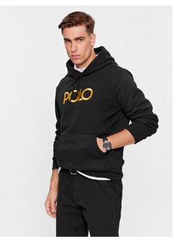 Polo Ralph Lauren Bluza 710920211001 Czarny Regular Fit ze sklepu MODIVO w kategorii Bluzy męskie - zdjęcie 168624101