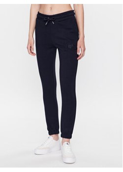 Gant Spodnie dresowe 4200709 Granatowy Regular Fit ze sklepu MODIVO w kategorii Spodnie damskie - zdjęcie 168624233