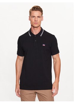 Gant Polo 2062013 Czarny Regular Fit ze sklepu MODIVO w kategorii T-shirty męskie - zdjęcie 168624364