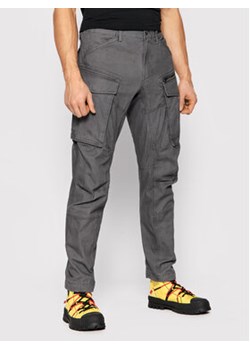 G-Star Raw Spodnie materiałowe Rovic D02190-C961-1468 Szary Regular Fit ze sklepu MODIVO w kategorii Spodnie męskie - zdjęcie 168624653
