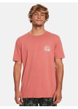 Quiksilver T-Shirt Cleancircle Tees EQYZT07491 Czerwony Regular Fit ze sklepu MODIVO w kategorii T-shirty męskie - zdjęcie 168624831